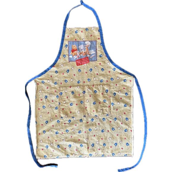 Vintage Disney Winnie The Pooh & Tigger Friends Adventure Honey Pot Apron - Picture 1 of 7